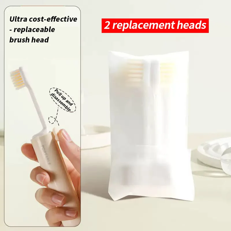 Toothbrush with toothpaste inserted