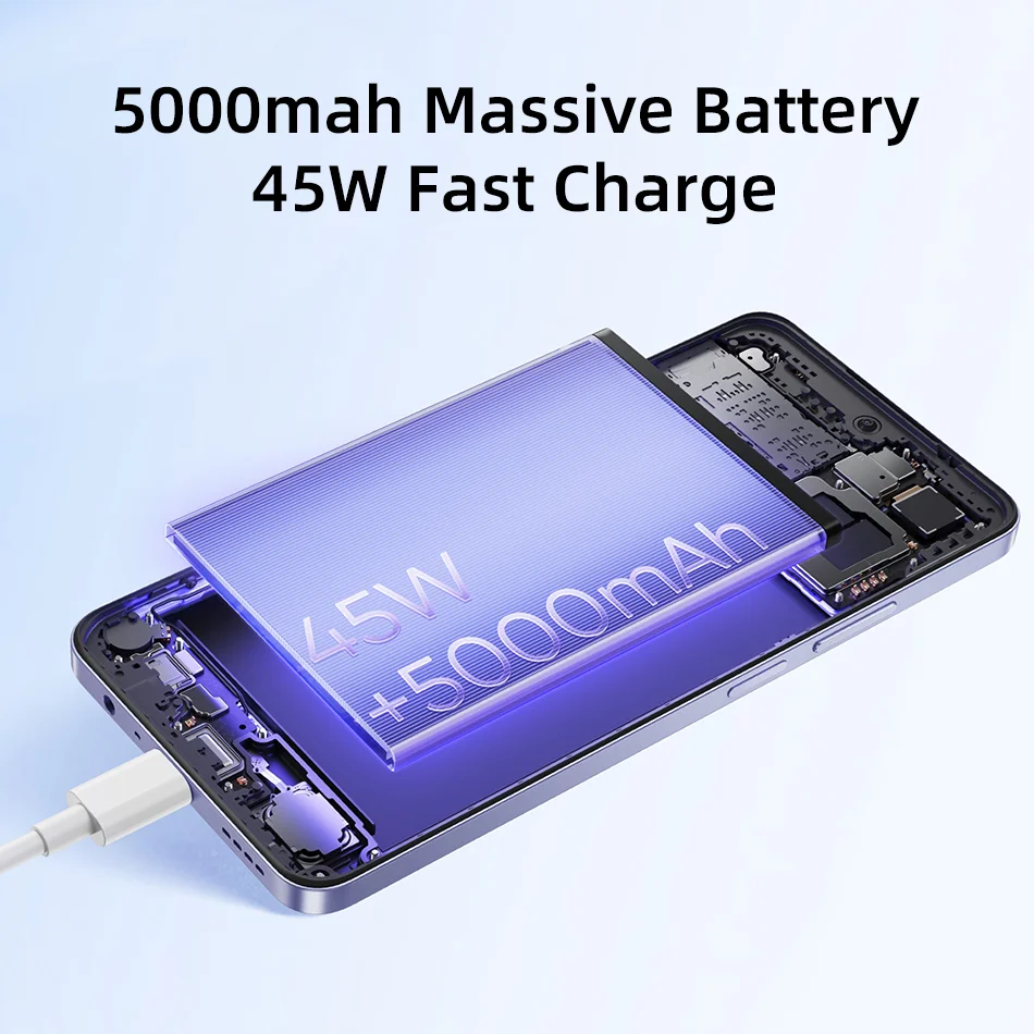 Global Version realme C65 Helio G85 Octa Core NFC 6.67\'\' LCD Screen Smartphone 50MP Camera 5000mAh Battery 45W SUPERVOOC