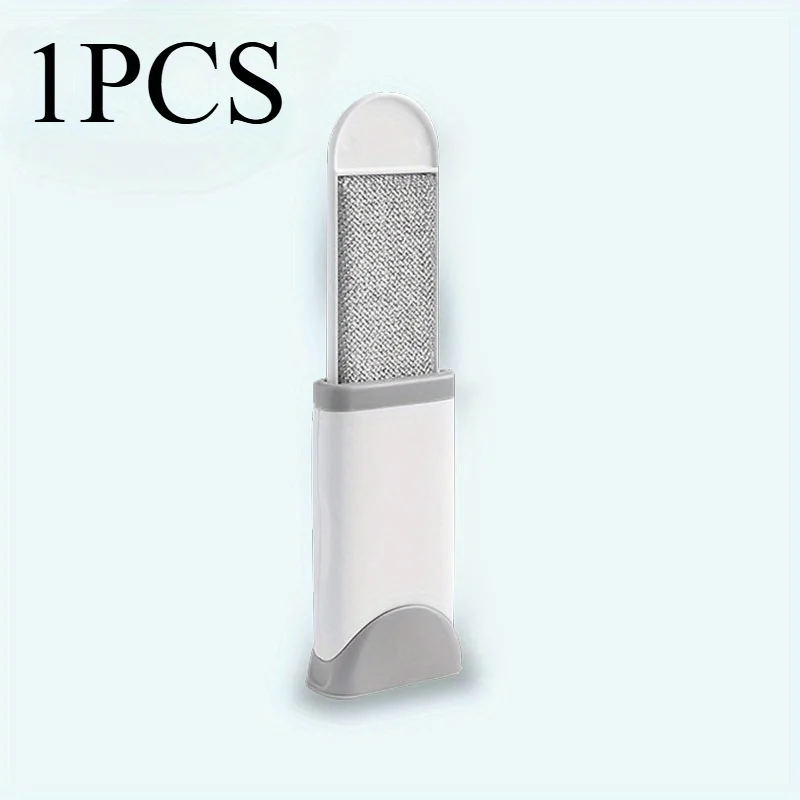 1pc PetPro Reusable Pet Hair Remover Brush Manual Dusting Non-Electric Static Lint Brush for Clothes Sofa Furniture and So On