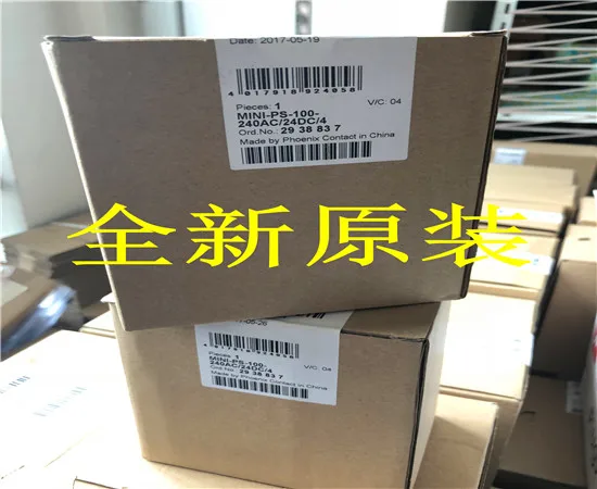 

Phoenix/Phoenix Power Supply - MINI-PS-100-240AC/24DC/4-2938837