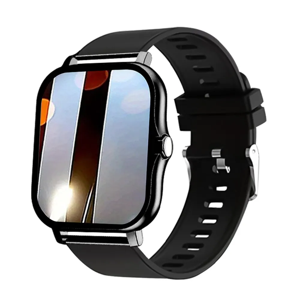 SiliconeStrap Black