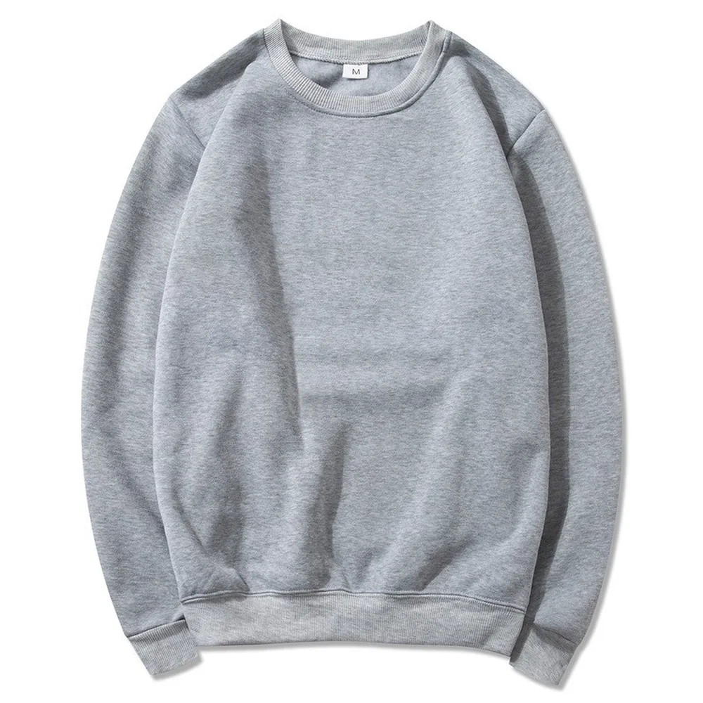 Solid Color Casual Sweatshirt Men's/women's Hoodie 2023 Pullover Street Solid Hoodie Simple Large Size Streetwear  Sweatshirt