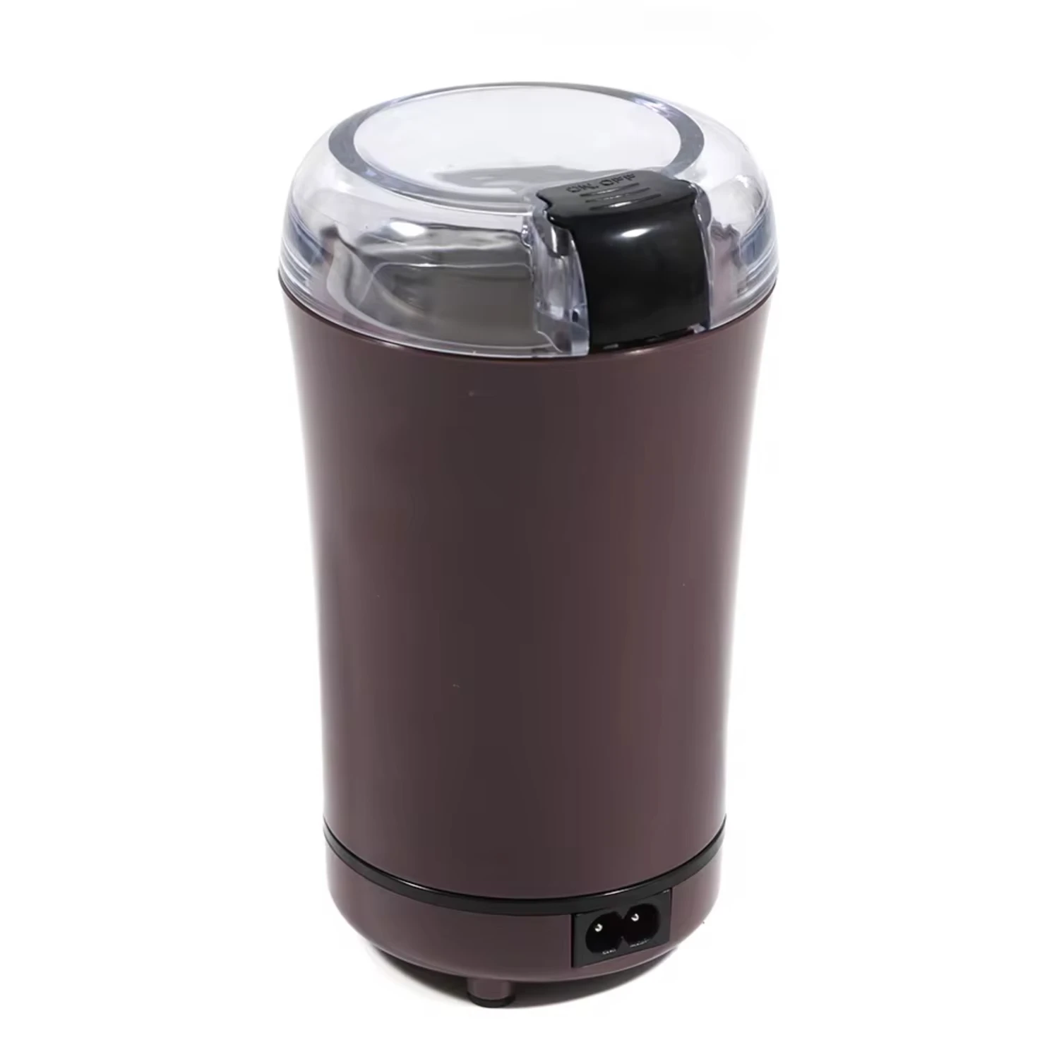 150W Purple Mini Electrical Metal Grinder Automatic Tobacco Herb Crusher Coffee Grinder