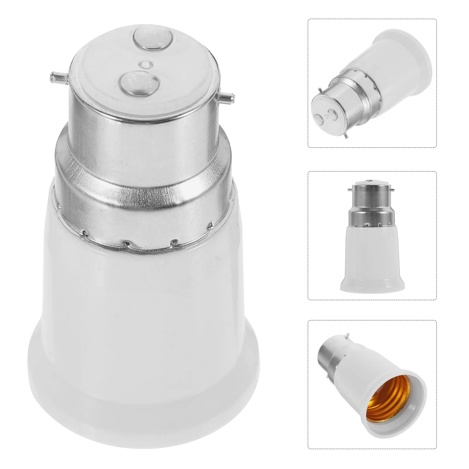 6 Pcs Light Bulb Adapter Bulbs Lamp Accessories Socket Converter Base Chandelier Holder headset mic converter accessories for motorola apx4000 apx2000 xpr6300 dp4800 mtp6550 xir p8200 p8268 earpiece audio adapter