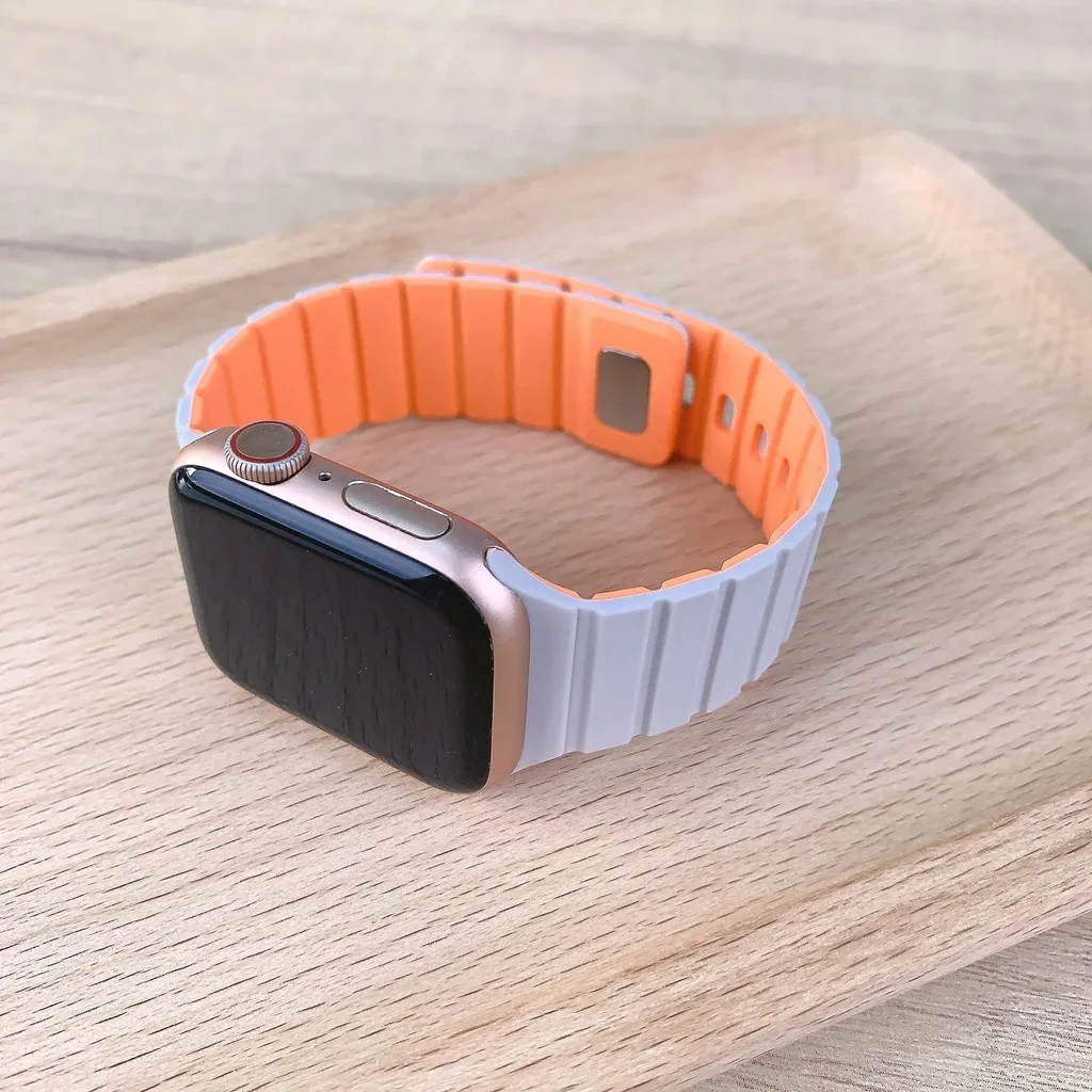 Silicone Magnetic Bracelet Watch Band