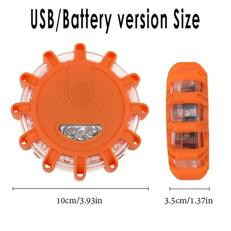 1/2/3/4/6/8/10/12Pcs LED Emergency Strobe Lights