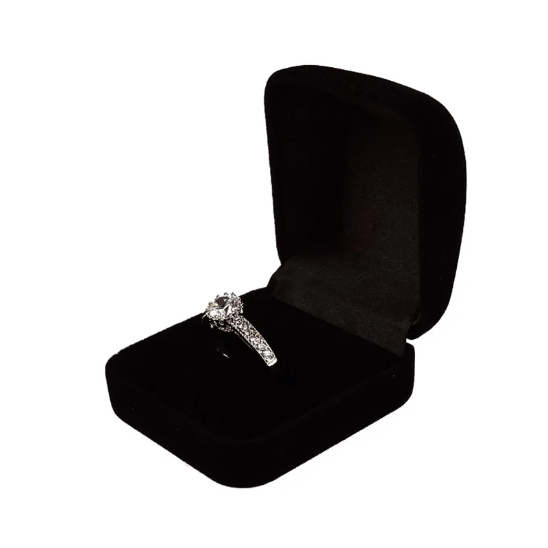 Wedding Prposal Gift Box Earrings Organizer Rings Container Trinket Box Ring Jewelry Organizer Packaging jewelry box