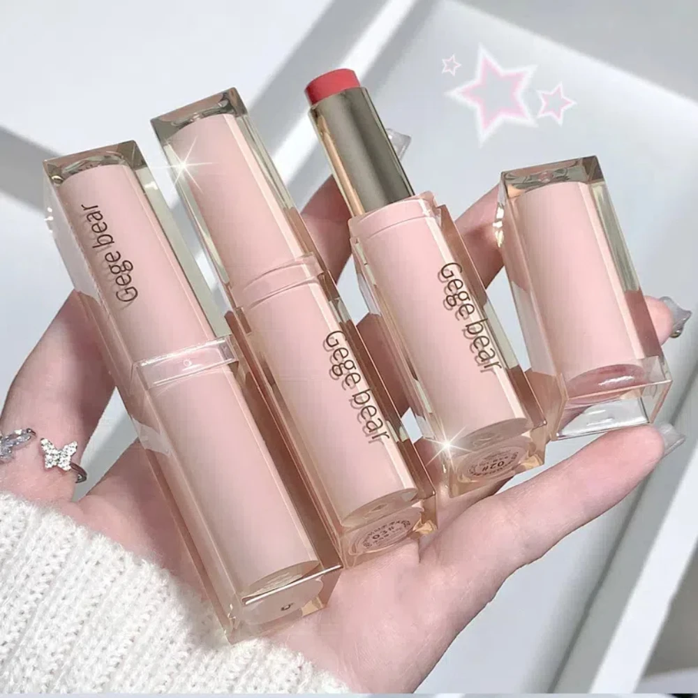 Gegebear Creamy Watery Lipstick Moisturizing Long Lasting Hydrating Non-Sticking Cup Lip Glaze Mirror Jelly Lip Gloss Makeup 5