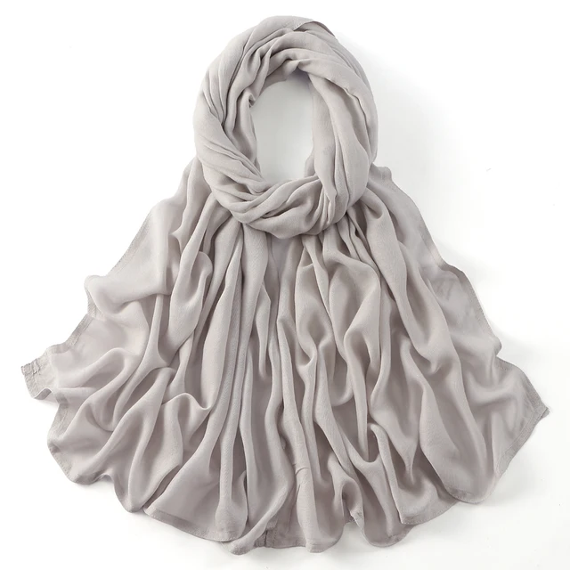 185*75 cm musulman Modal Hijab rayonne coton châles pour femmes mince plaine écharpe grande taille foulard islamique Turban bandeau