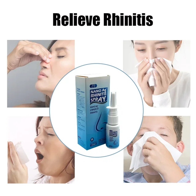 20ml Pure Natural Herbal Nose Spray Rhinitis Sinusitis Nasal Drops Make