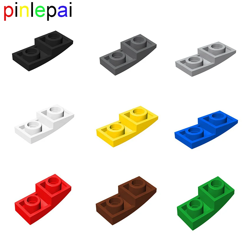 

Pinlepai Brick 24201 Inverted Slope Moc Parts Curved 1x2 Blocks Modified Spare Part Building Block Particle Toys For Children