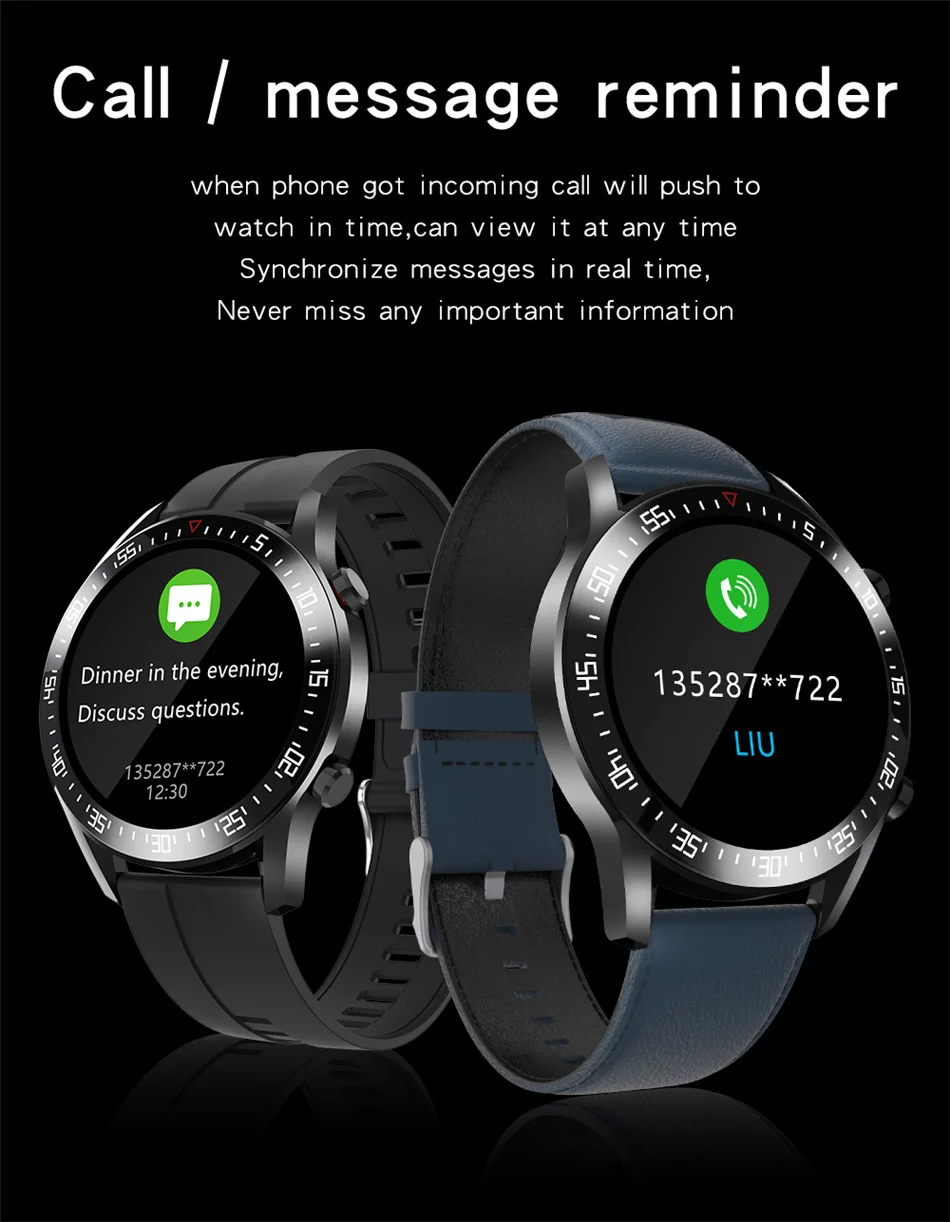 Smartwatch BW0160 ü ȭ ġ BT4.0    , Ƽ   IP68   ո 