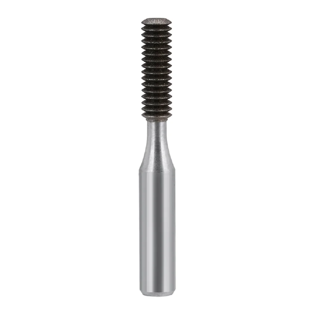 맞춤형 다이아몬드 스레드 탭 커터 6mm 샹크 M2/3/4/5/6/8/10/12 CNC 머시닝 센터 공구