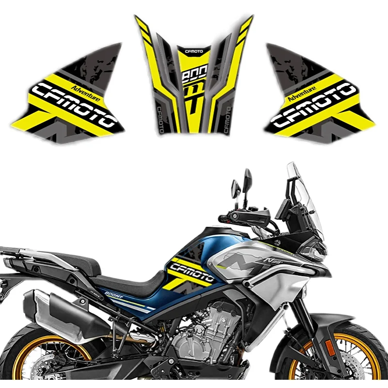 Kit Antideslizante De Goma Para Depósito De BMW R 1300 GS Adventure 2025 | Protectores Adhesivos | Agarre Para Rodillas | Diseño Exclusivo Para ADV