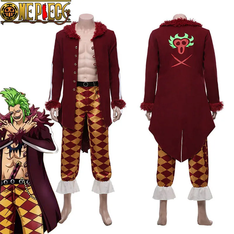 

Anime Cosplay Bartolomeo Man Costume Halloween Christmas Party Uniform Sets Suits Clothes