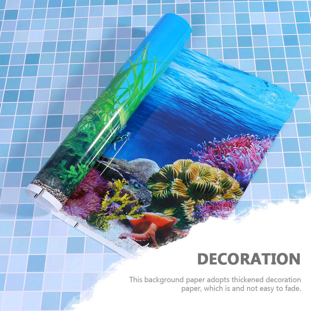 Fish Tank Background Paper Fish Tank Backdrop