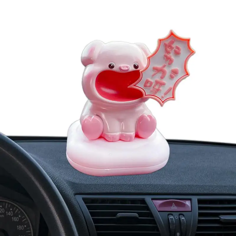 Cute Resin Car Decoration Tiny Cat Figurine Dashboard Figure Desk Ornament Gridato Frog Dog Figure Resin Magnetic Fragrance Box