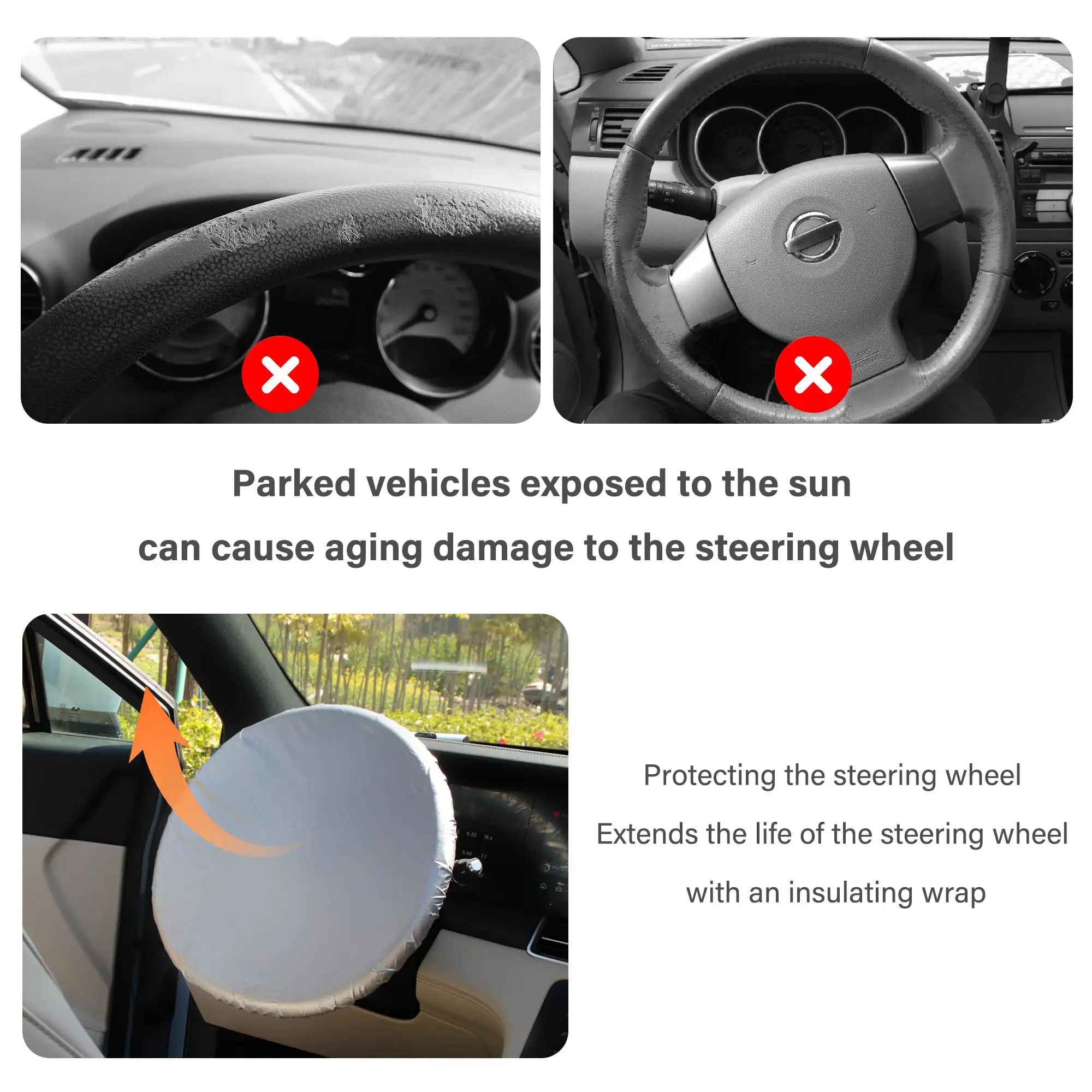Deluxe All-Weather Wheel & Tire Protector Set