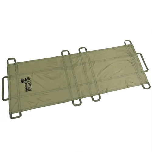 RHINO RESCUE Disposable Emergency Stretcher Portable Rescue Litter for Outdoor Camping First Aid Kit IFAK - Image 3