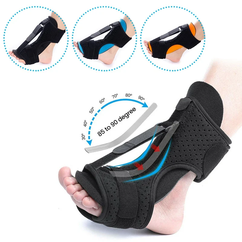 Adjustable Plantar Fasciitis Night Splint Foot Drop Orthosis Stabilizer