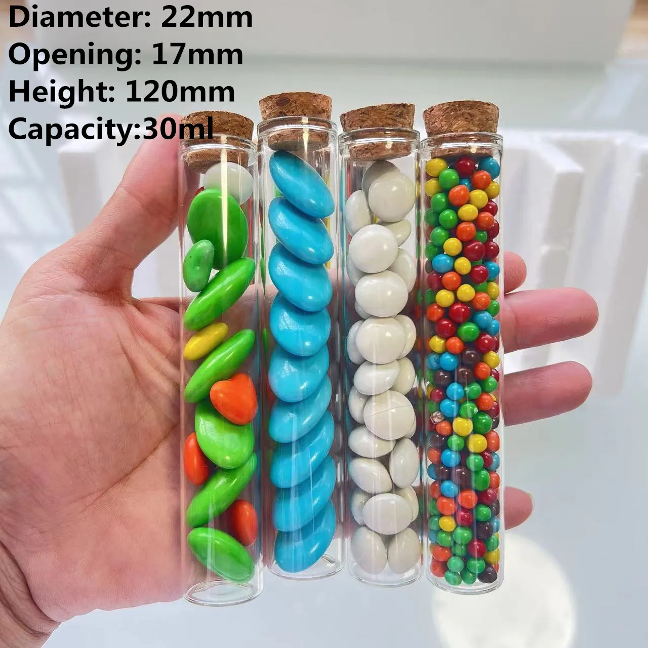 Hobbspring Mini tubo de ensayo de vidrio para casa de muñecas, juego de ciencia de casa de muñecas, tubo de vidrio en miniatura, estante de tubos de ensayo de madera pequeña Hobbspring Mini tubo de ensayo de vidrio para casa de muñecas, juego de ciencia de casa de muñecas, tubo de vidrio en miniatura, estante de tubos de ensayo de madera pequeña
