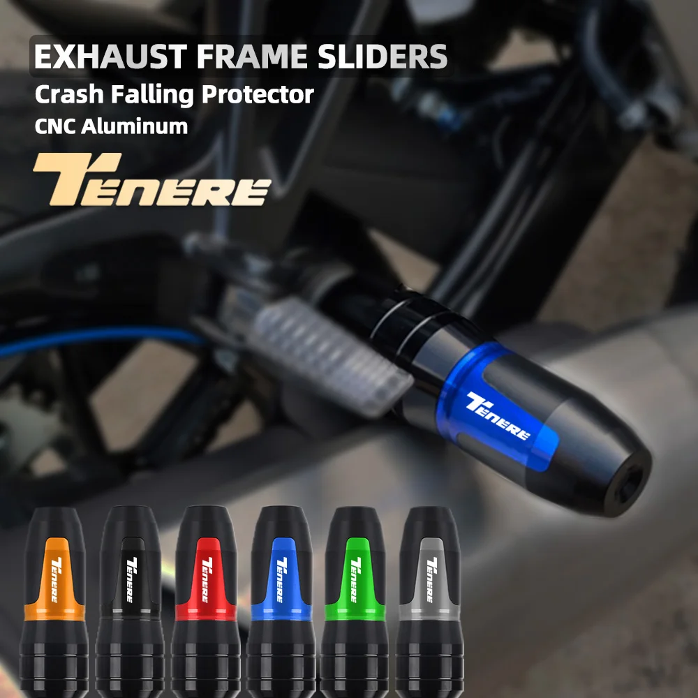 

For Yamaha TRACER TENERE 700 900 GT XT600Z XTZ660 XTZ690 XTZ1200 Motor Falling Crash Pads Protection Exhaust Sliders Protector