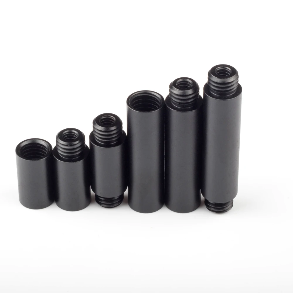 Description Picture 2 of item1/2" Pitch Thread Micro Rod End Diameter Dia 15mm Aluminium Tube fr 4K 8K Film Camera Rig Support Rail Motor FF System Tripod