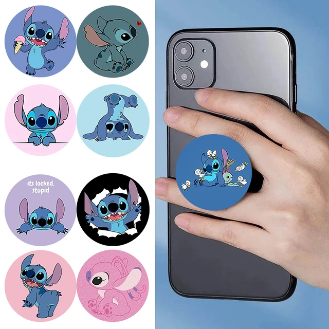 Supporto per cellulare per custodie per telefoni accessori supporto per  telefono pieghevole Lilo & Stitch Disney