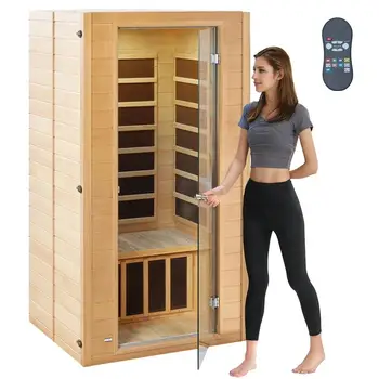 Compact Infrared Sauna Room 1