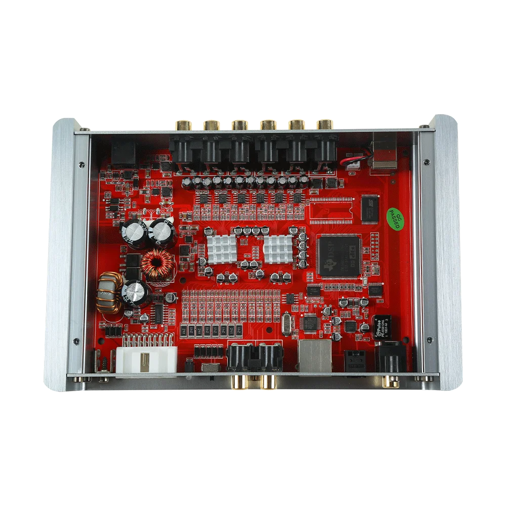 Audio Per Auto Di Alta Qualità Dsp 8 Canali Di Ingresso Processore Di Uscita A 12 Canali Teampie Dsp0812