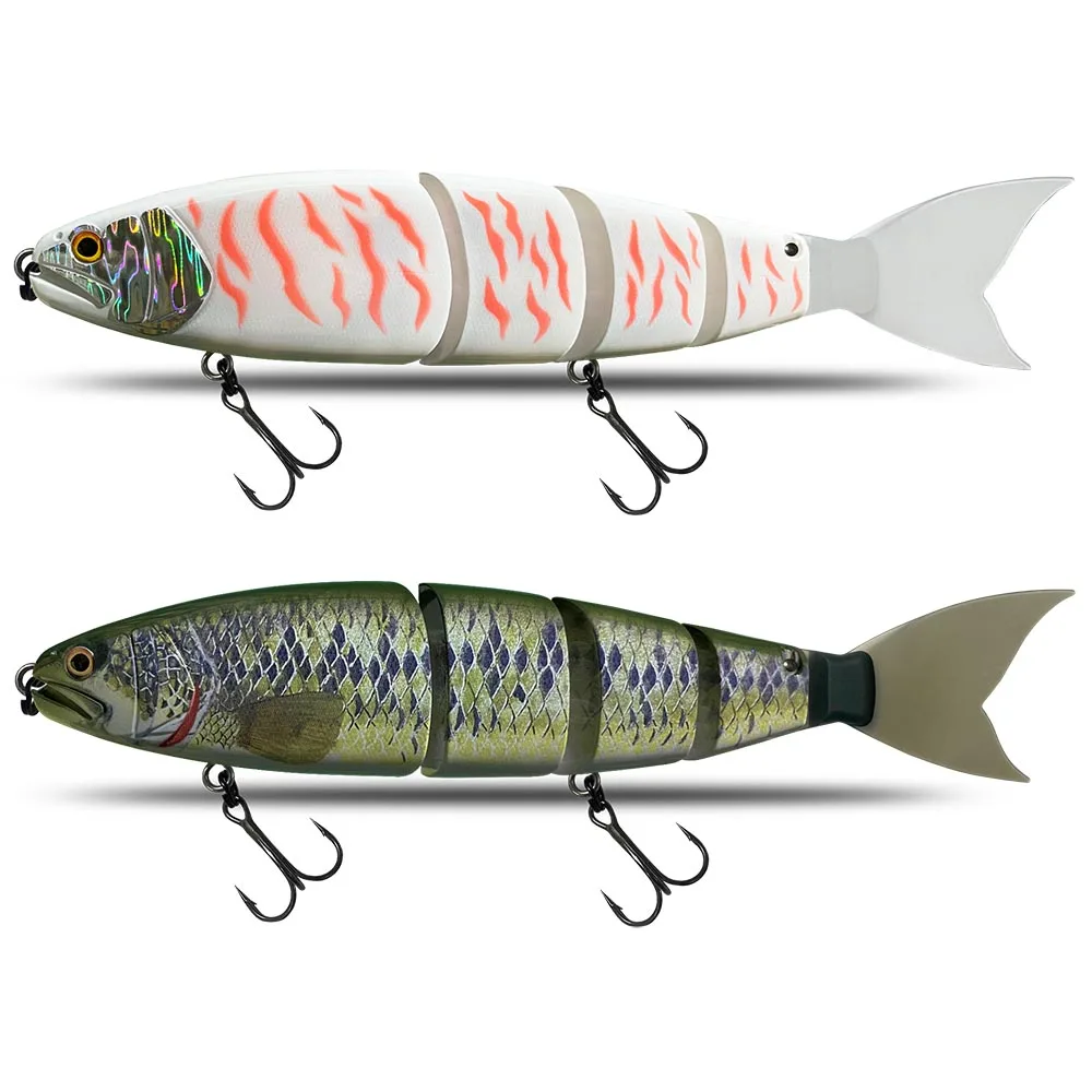 Fishing Lure Swimming Bait Jointed Floating sinking 245mm 19Color Giant Hard Bait Section Lure For Big Bait Bass Pike Lure