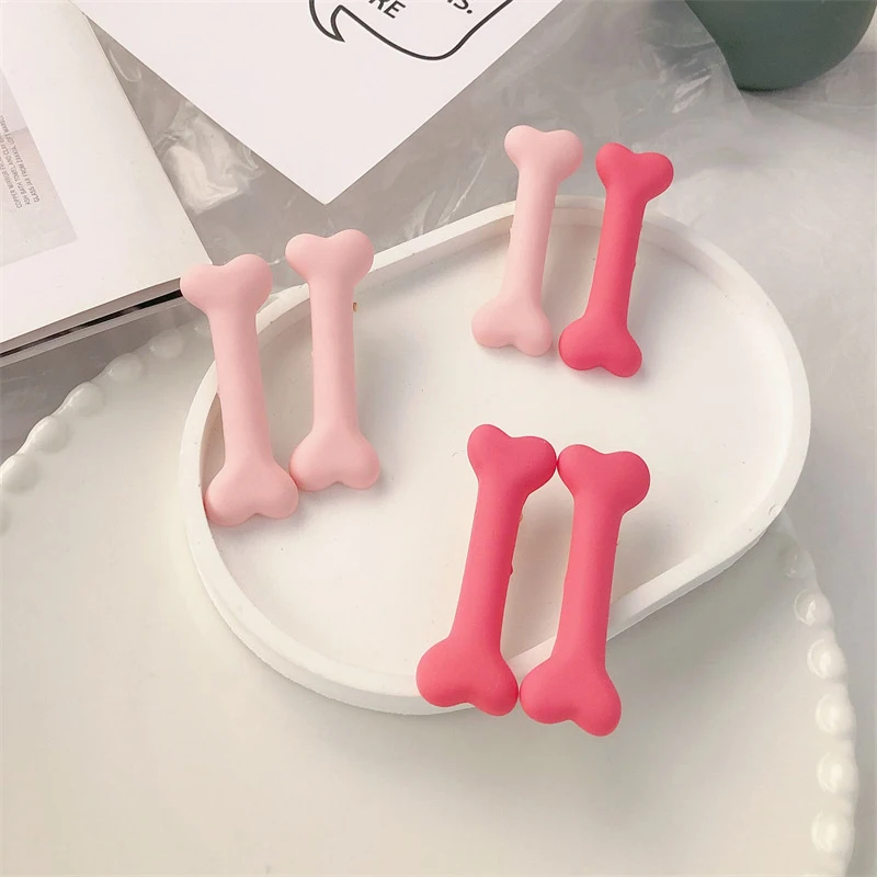 

2 шт., забавные заколки для волос в виде костей