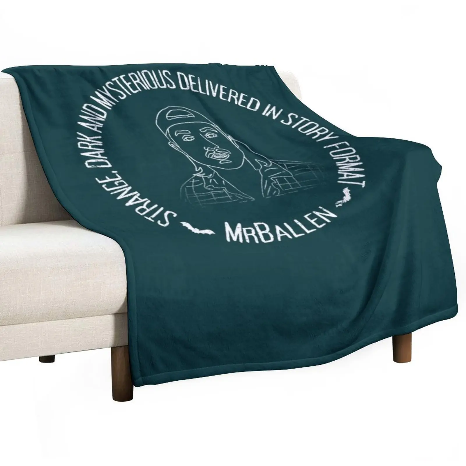 

New MrBallen Strange Dark and Mysterious delivered in story format9 Throw Blanket For Sofa Hair Blanket