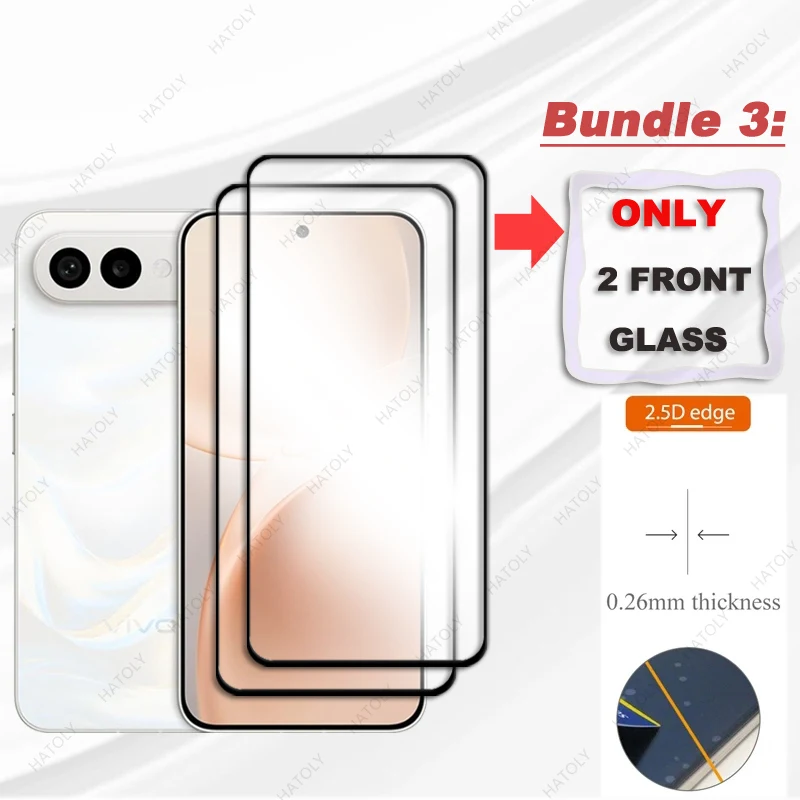 Premium Black Edge Screen and Camera Lens Protector