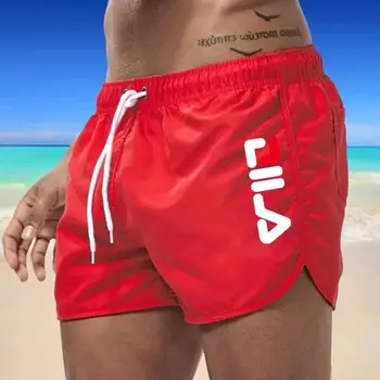 Nuovi Costumi da Bagno Estivi da Uomo, Pantaloncini Traspiranti per Surf, Fitness, Allenamento, Casual, Stampati, da Spiaggia