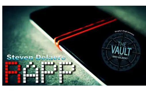 

The Vault - Rapp by Steven Delaere,Magic Tricks