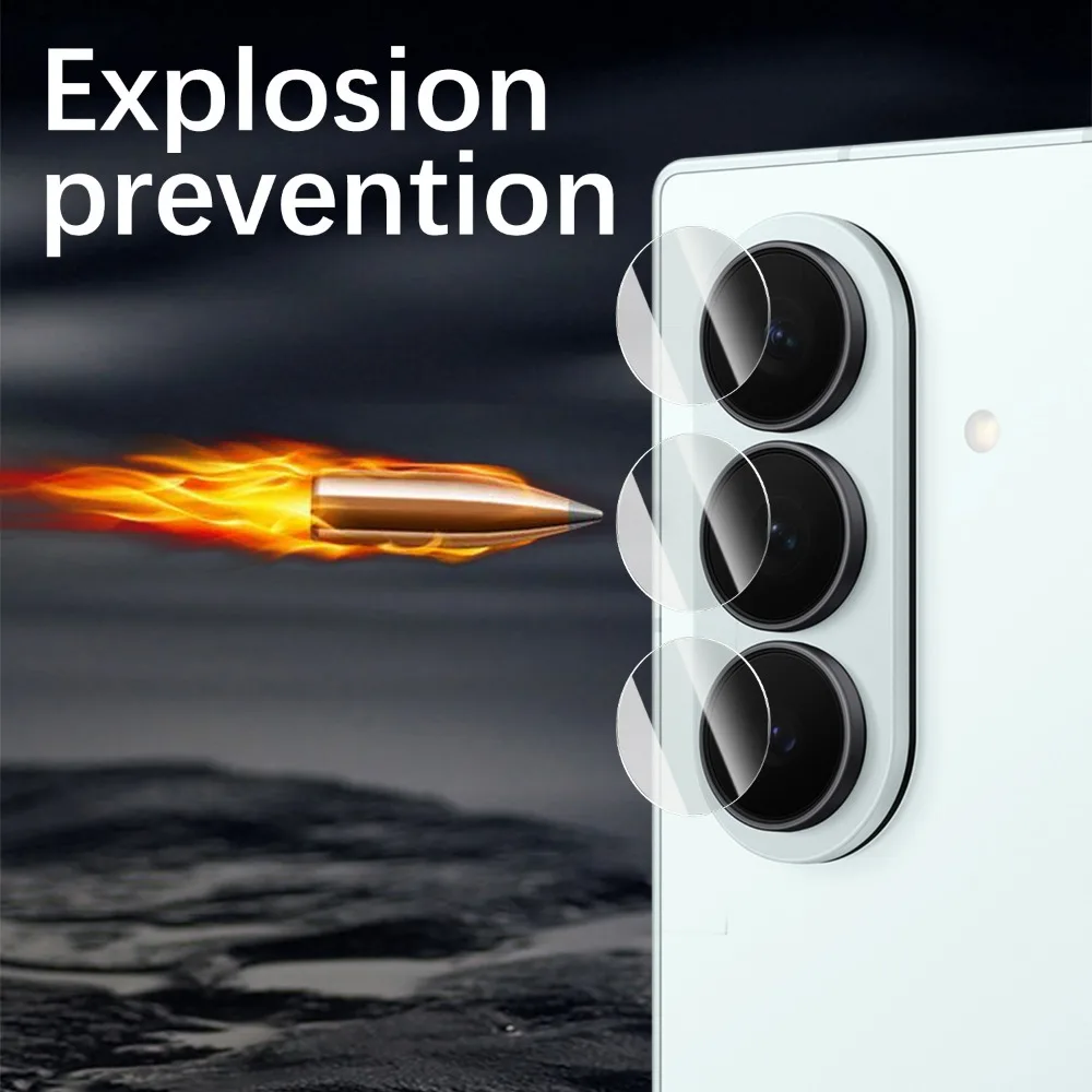 Premium Camera Lens Protector - Tempered Glass HD Anti-Scratch Full Coverage