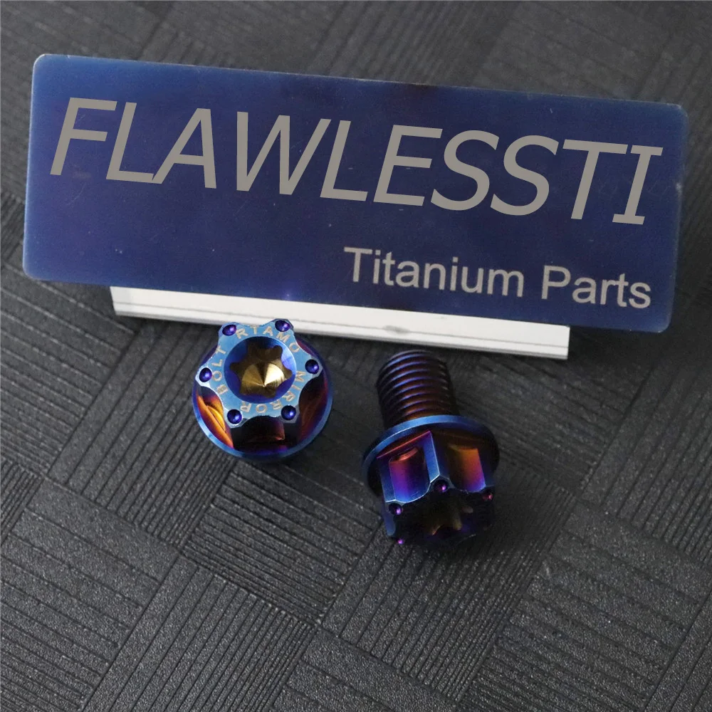 flawlesti plugue do espelho retrovisor parafusos de titanio 01
