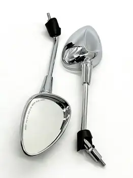 Scooter Mirrors for Vespa GTS HPE Sprint Primavera 50 125 150cc - 30MPH 45MPH Compatible for 2T 4T Electric Models