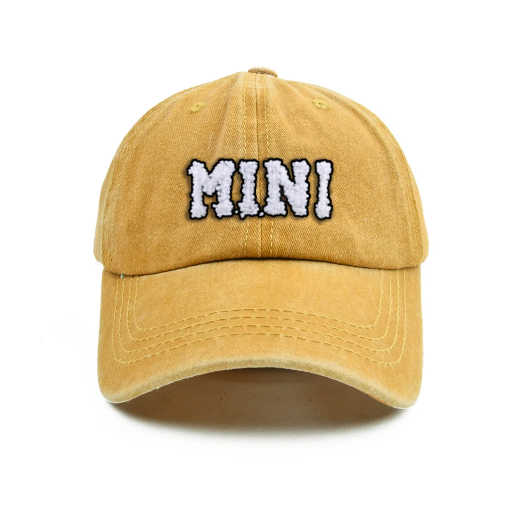 Embroidered Letter Baseball Cap Female Couple Student Cap Male Japanese Spring Summer Sun Hat Tongue Caps 4
