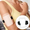 Arm Band Id Card Holder Pvc Sleeve Badge Elastic Band Photo Case Transparent Adjustable Strap Armband Office Supplies Universal 3
