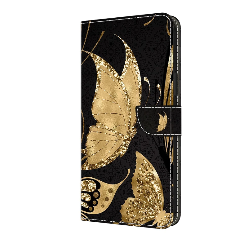 Premium 3D Flip Leather Wallet Phone Case