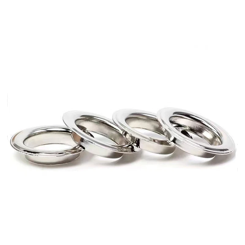 Eyelet Grommet With Washer Round Metal Rings For DIY Leathercraft Repair Shoes Bag Clothing Belt Hat Accessories 100 Sets 3-20mm eyelet grommet ring kit,eyelet grommet ring,grommet eyelet kit