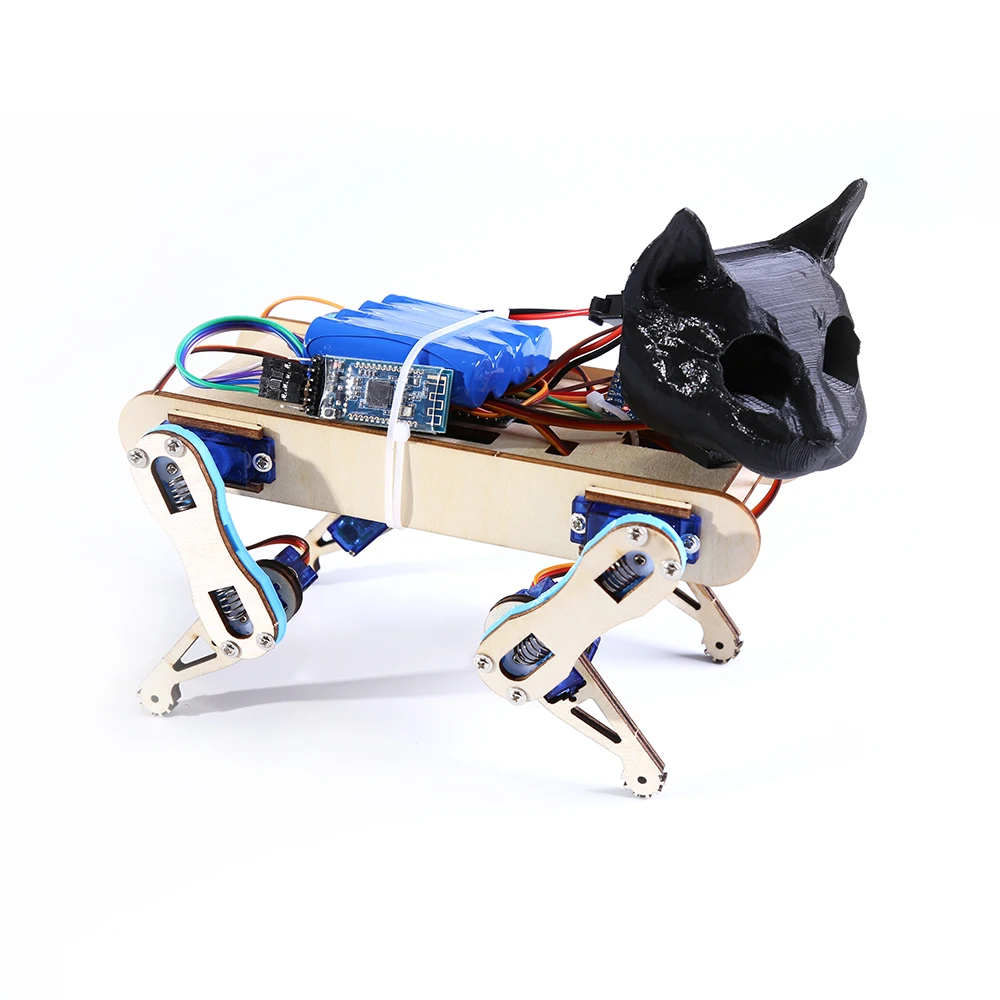 Bionic Quadrupeu ROS Robô, 8 DOF, Arduino