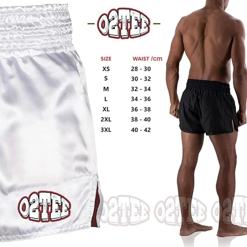 Custom Unisex Samurai MMA Muay Thai Mask Shorts for Men Women Gym Boxing Kickboxing