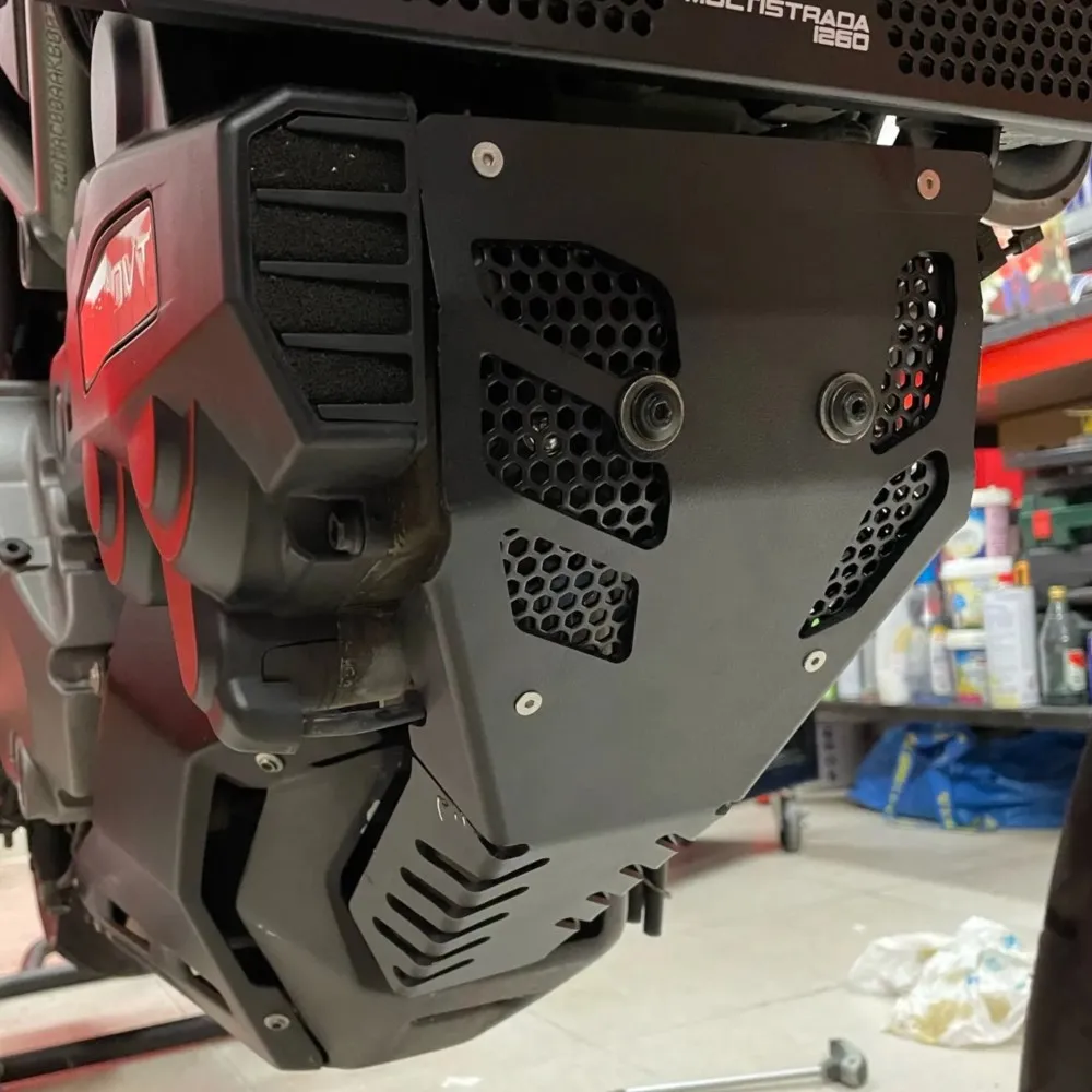 

Передняя защитная перегородка двигателя для Ducati Multistrada 1200 S D Pikes Peak Grand Tour аксессуары для мотоциклов Защита корпуса двигателя