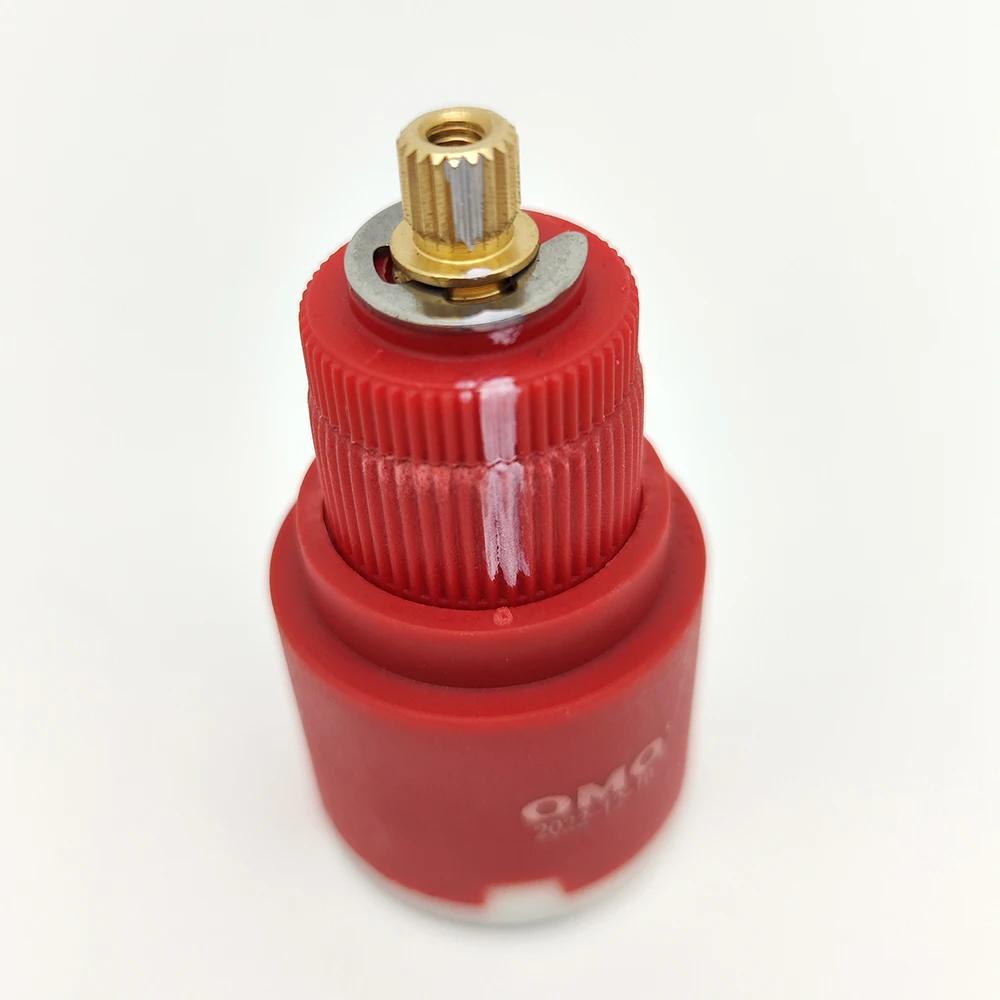 Thermostat Ceramic Cartridge Faucet Cartridge Mixer Low Torque Faucet Accessories Rotation Flat Base faucet cartridge