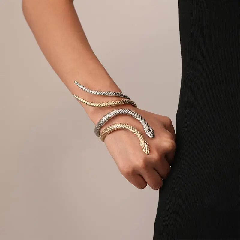 Bracciale apribile a spirale - Vista laterale