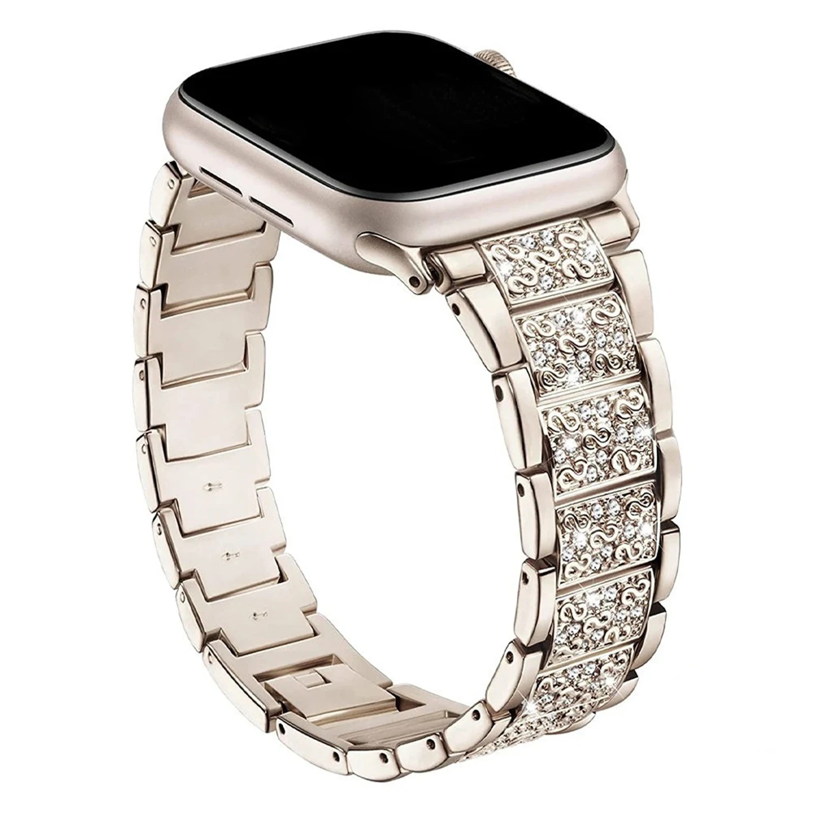 Women's Diamond Strap Stainless Steel Bracelet