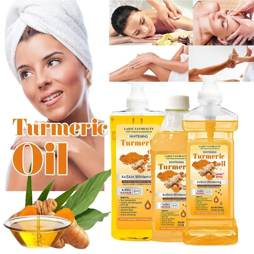 

Turmeric Essential Oil 100% Natural & Pure Premium Natural Turmeric Oil Bright Skin Dark Spot Skin Care Moisturizing Repair